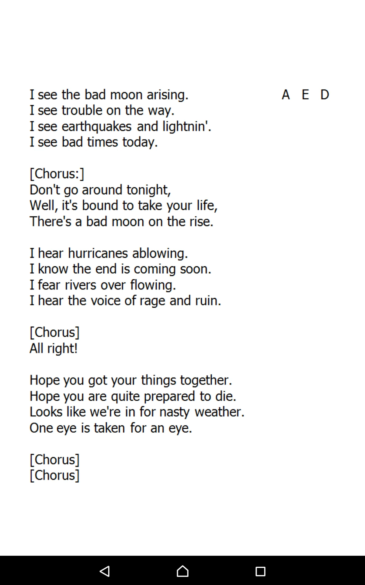 Lyrics Book screenshot