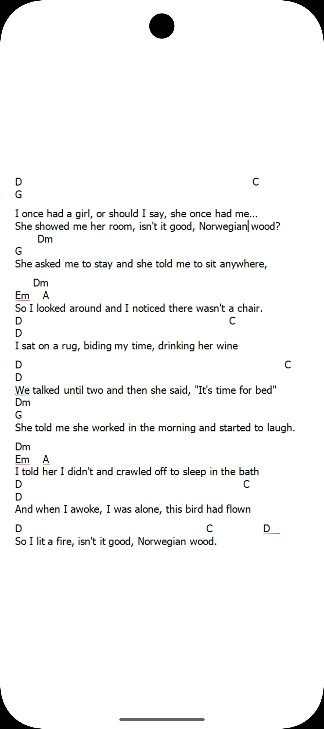 Lyrics Book screenshot